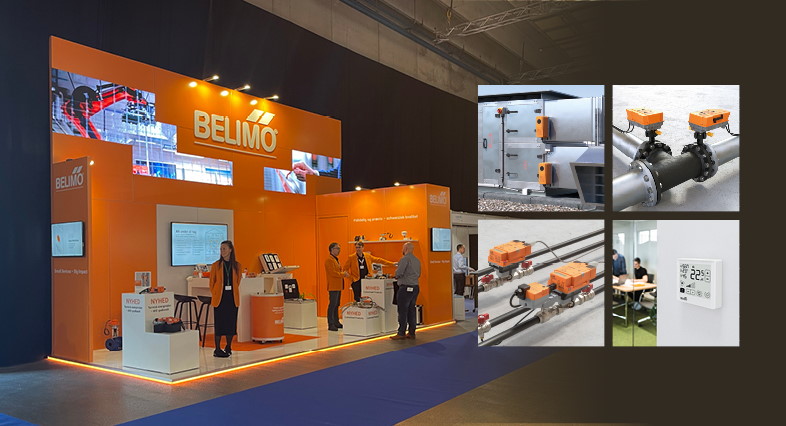 På VVS’23 viser Belimo produkter, der både sparer energi og øger komforten