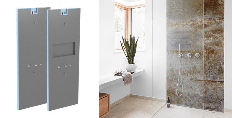 ’wedi Sanwell® Shower Wall Module’ fra wedi