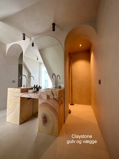 Claystone vandbaseret belægning