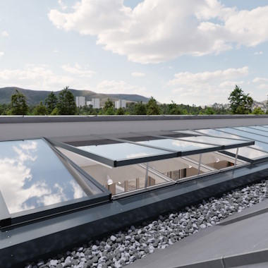 LAMILUX Modular Glass Skylight MS78