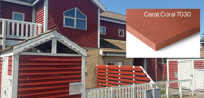 Tyttebærhusene i Silkeborg-området får udskiftet deres karakteristiske facader