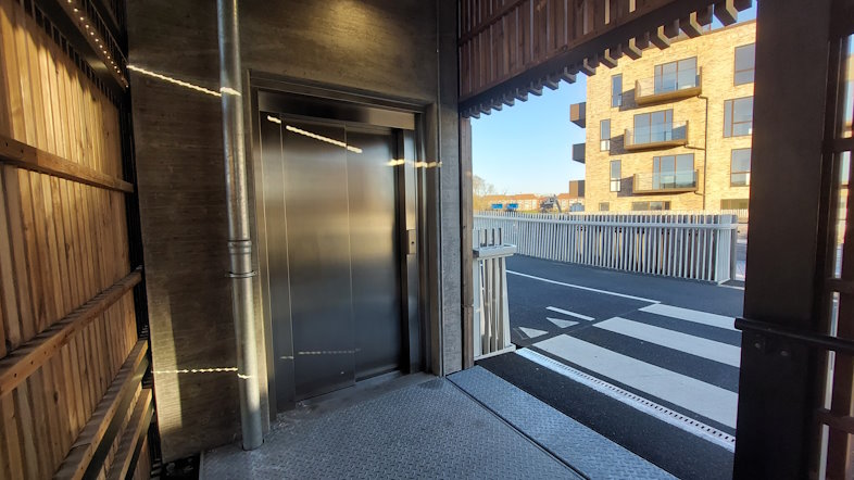 Projektering af udendørs opstillede elevatorskakte 