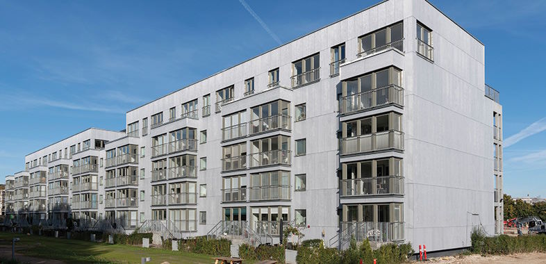 Swisspearl har for nylig leveret fibercementfacade 