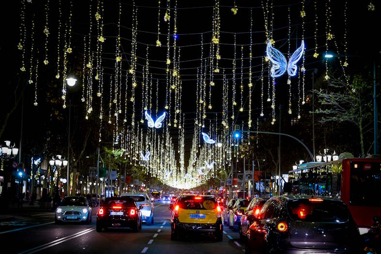 Spansk by er et juleeventyr 