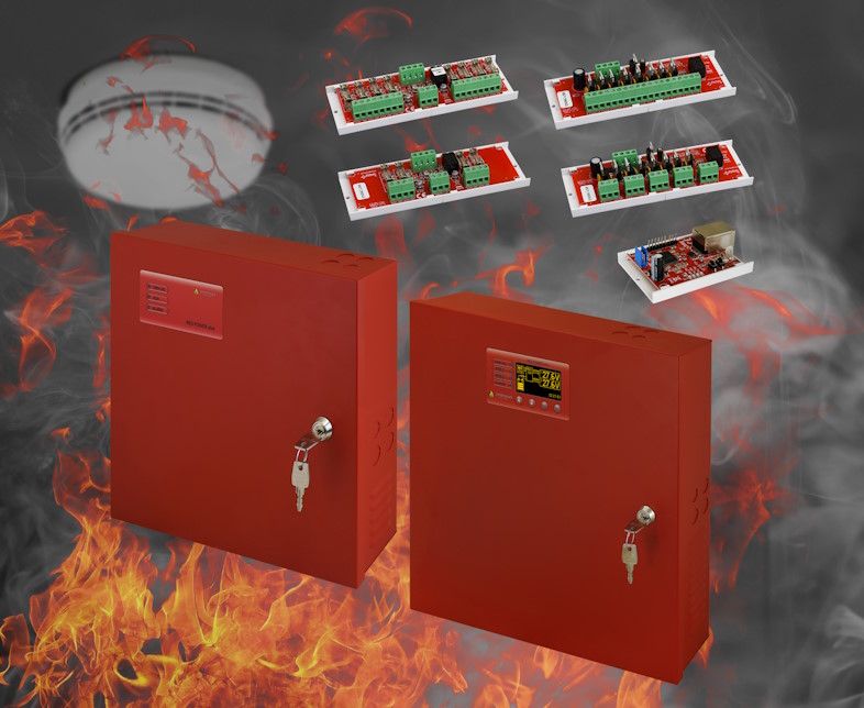 Certificerede strømforsyninger til brandmateriel