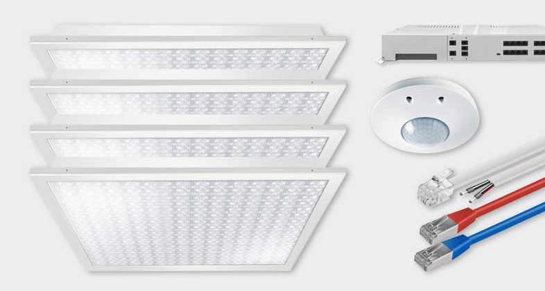 Belysningssystemer med ESYLUX Light Control 