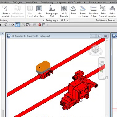 Belimos ventiler, aktuatorer og sensorer, BIM