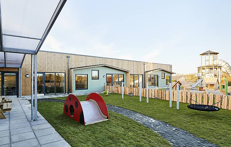 Nyt svanemærket børnehus 