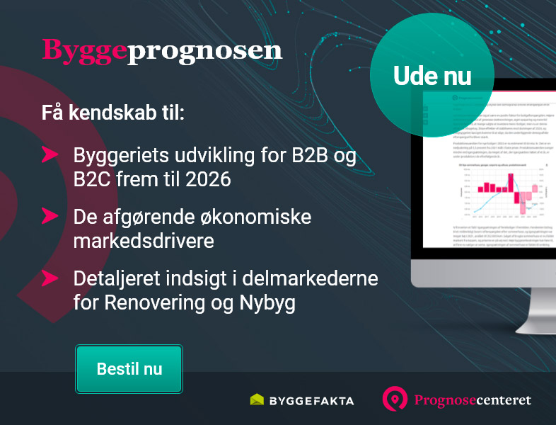 Gør dig klar til at bygge din strategi og budgettet med viden og indsigt fra Byggeprognosen