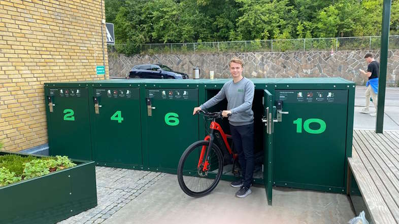 Cykler kan sagtens parkeres optimalt beskyttet mod tyveri og vandalisme