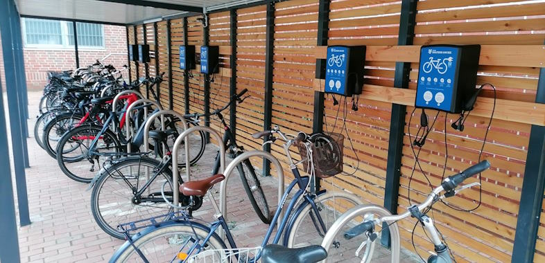 Direkte opladning af elcykler 