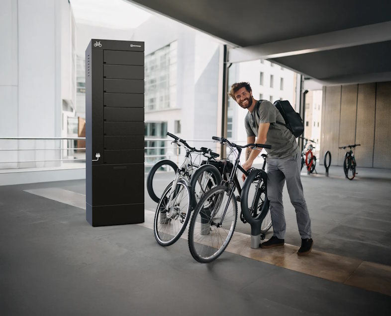 Praktisk opladning til elcykler 