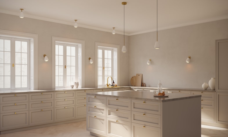 Elegant belysningsdesign 