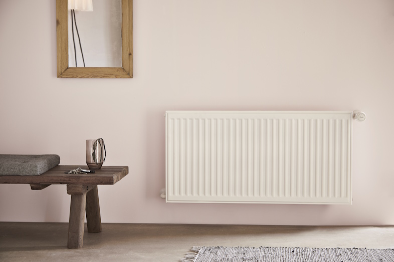 Compact 4 er en moderne fortolkning af den klassiske panelradiator