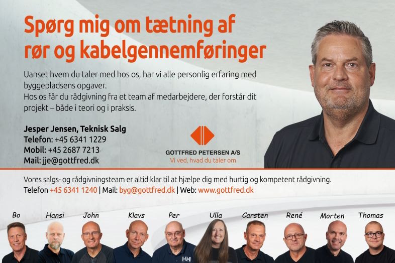 Spørg om tætning af rør og kabelgennemførringer