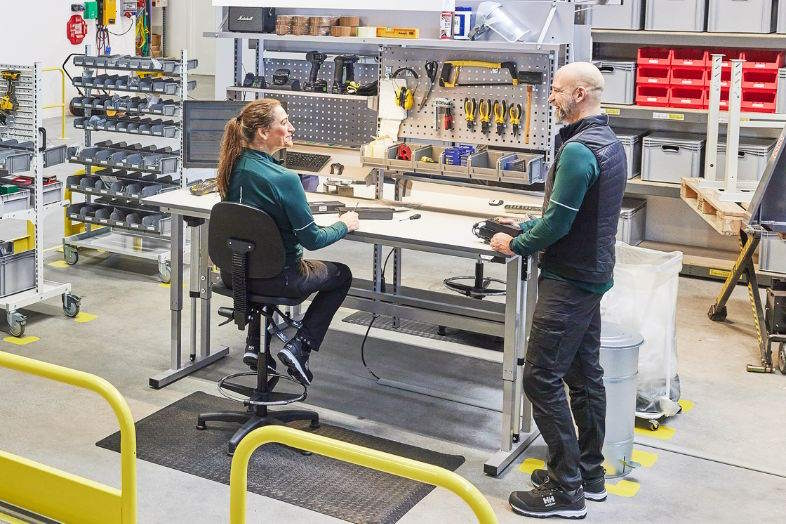 Ergonomisk arbejdsstation