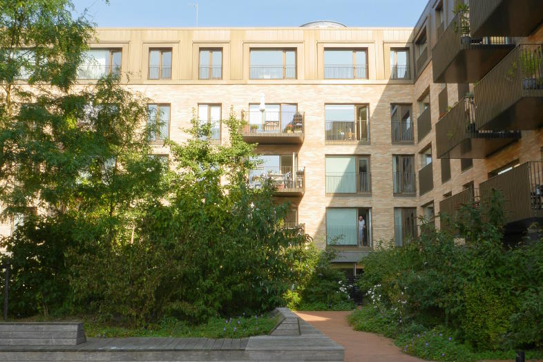 Gårdmiljø på dæk, KBH