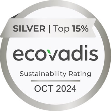 I 2023 fik Svedbergs sin første evaluering af Ecovadis
