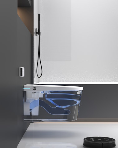Smart WC tilbyder både væghængte og gulvstående modeller