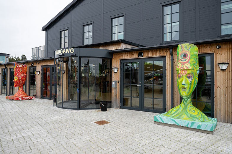 Fun Art ved Blokhus i Nordjylland har fået ABB i-bus bygningsautomatik