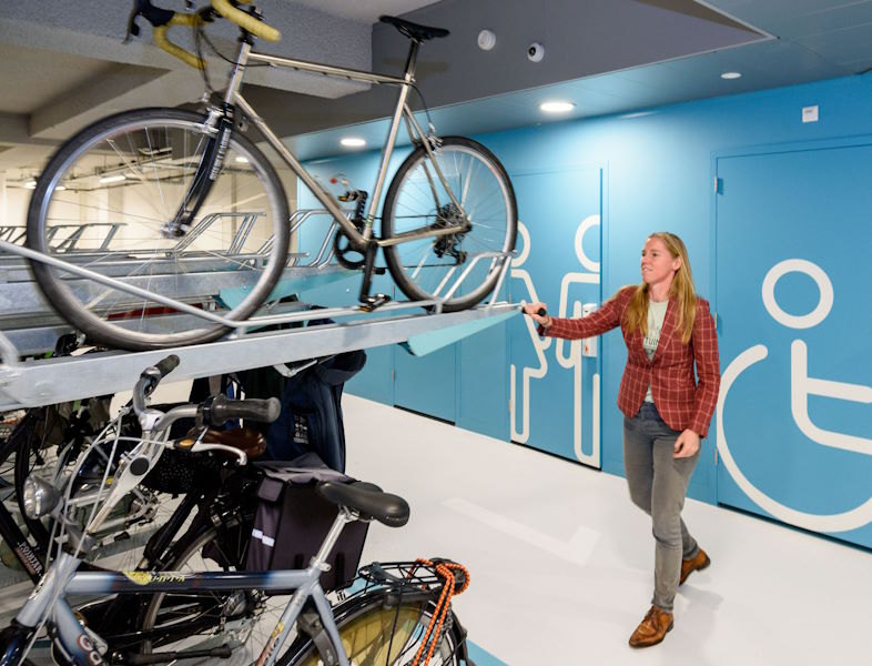 Cykelstativer tar mere og mere plads, vi har udviklet flere smarte løsninger