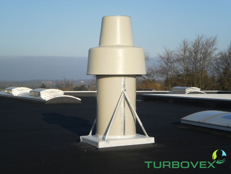 TX3100A er et balanceret decentralt ventilationsanlæg