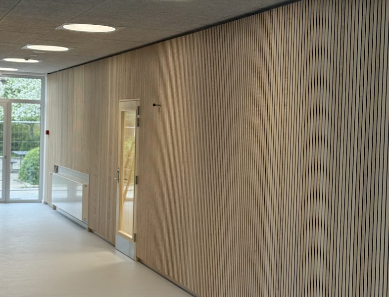 Lamelpanel Funder Kragelund Skole