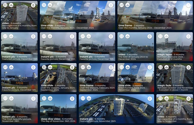 Visuel dokumentation med Timelapse