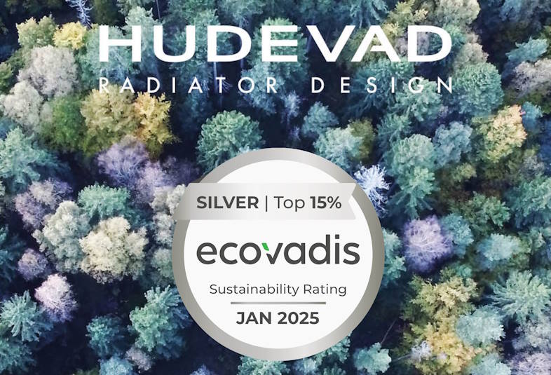 Hudevad er EcoVadis certificeret - Januar 2025