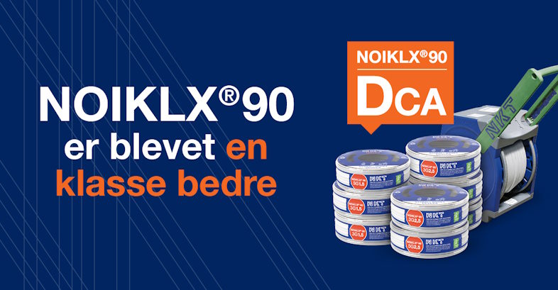 NOIKLX® 90 hedder nu også Dca - en klasse bedre og stadig elektrikerens favorit