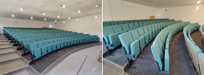 BJERRING Auditoriestole til konferencelokaler, auditorier på skoler, institutioner m.m., store som små