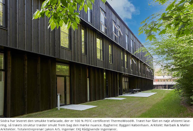 Træfacade