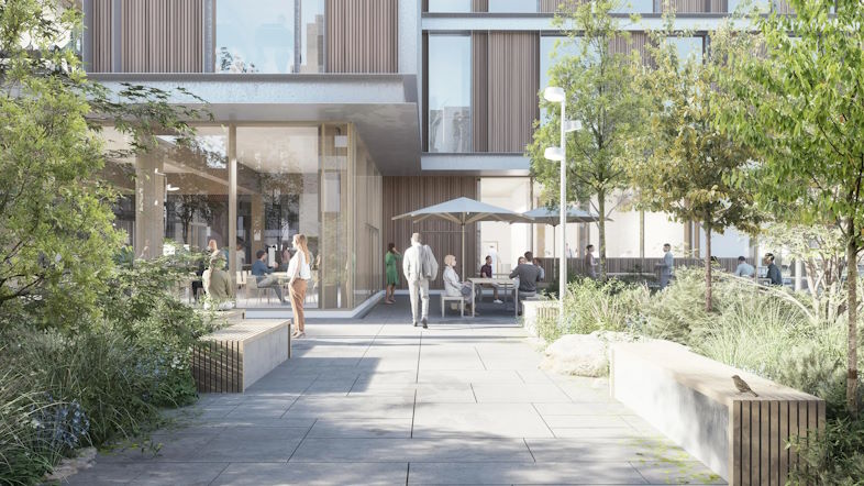 Constructia har specialudviklet skjulte løsninger, som gør arkitektens vision mulig i Buddinge Byport