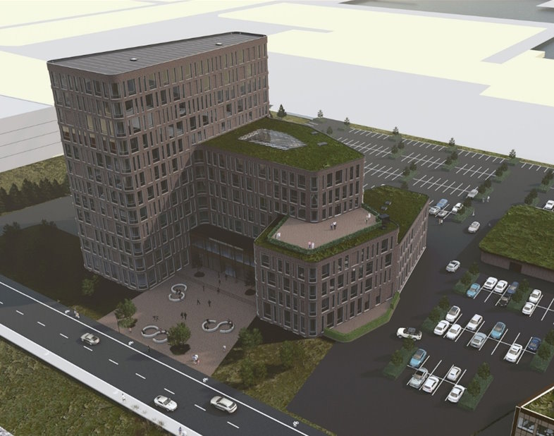 Ambercon leverer specialdesignede facadeelementer til Esbjerg Business Park –
