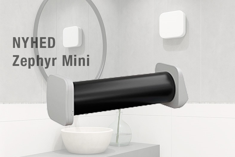 Med den nye Zephyr Mini ét-rumsventilator tilbyder BG Termic Plus en enkel og effektiv løsning
