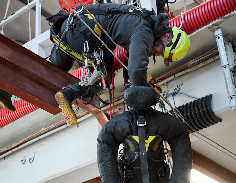 Rope access – globalt dokumenteret sikkerhed