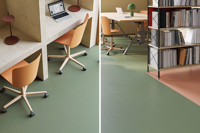 Alt Tarketts linoleum er designet med næste livscyklus i tankerne