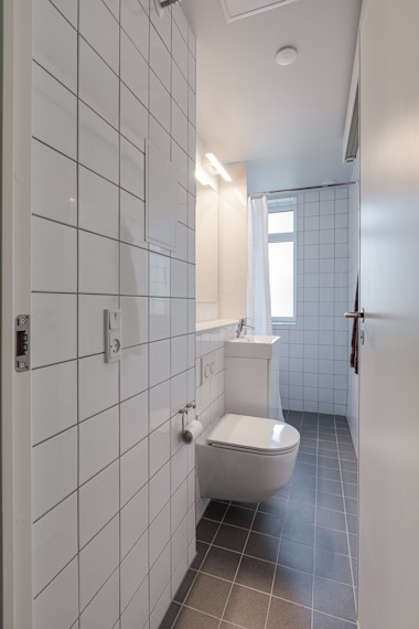 Efter badeværelsesrenovering