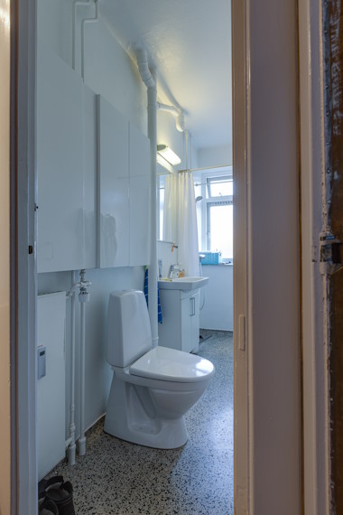 Før badeværelsesrenovering 
