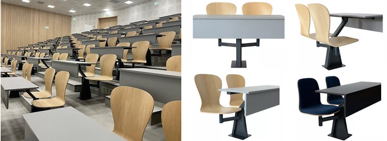 BJERRING SL-Duo-systemet er ideelt til klasselokaler, auditorier, konferencerum m.m.