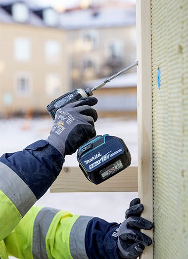 ZEROfix fungerer med træ, beton og mursten