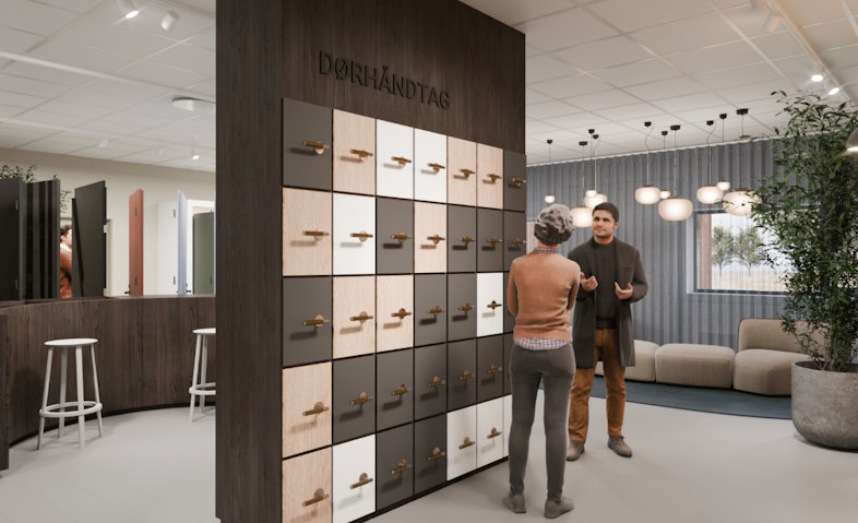 Den 24. oktober åbner dørproducenten Swedoor sit allerførste showroom i Danmark