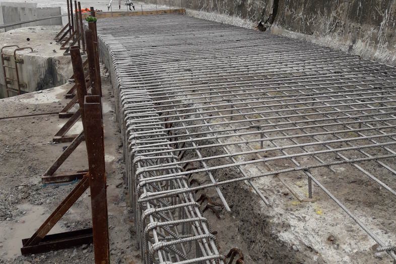 Arminox leverede rustfri armering til ydermole på Hanstholm Havn