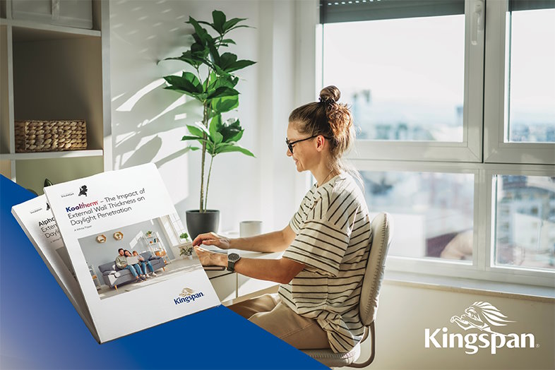 Øg mængden af dagslys med Kingspans Kooltherm isolering