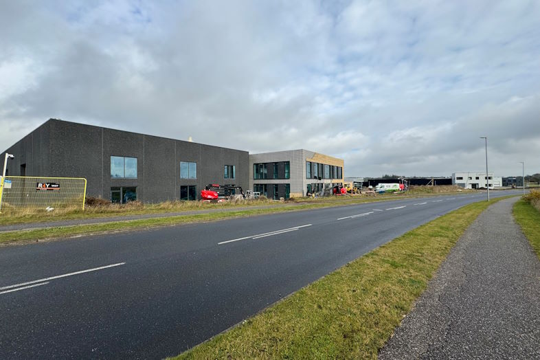 Skagen Trådindustri opfører et nyt moderne domicil i Støvring