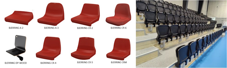 Bjerring Avatar stadionstole og PVC sæder 