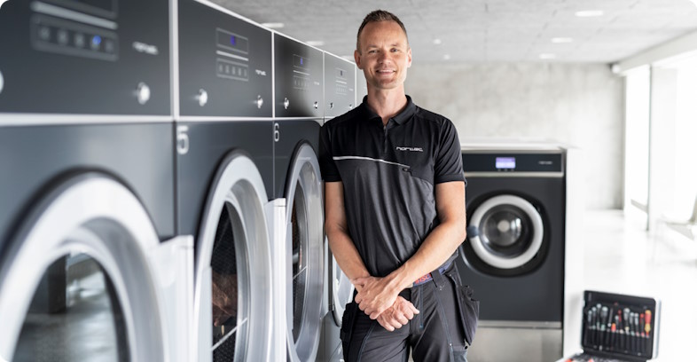 Få et køreklar vaskeri