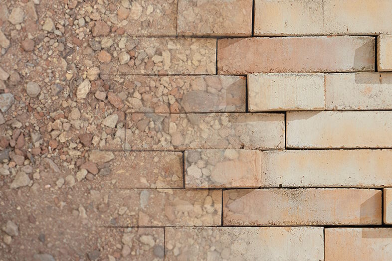 MIX er en murstensserie med +30% genanvendt materiale udviklet i tæt samarbejde med C.F. Møller Architects