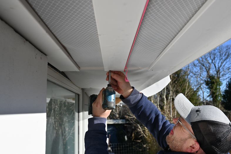 EXPO-NET insektnet leveres i praktiske ruller