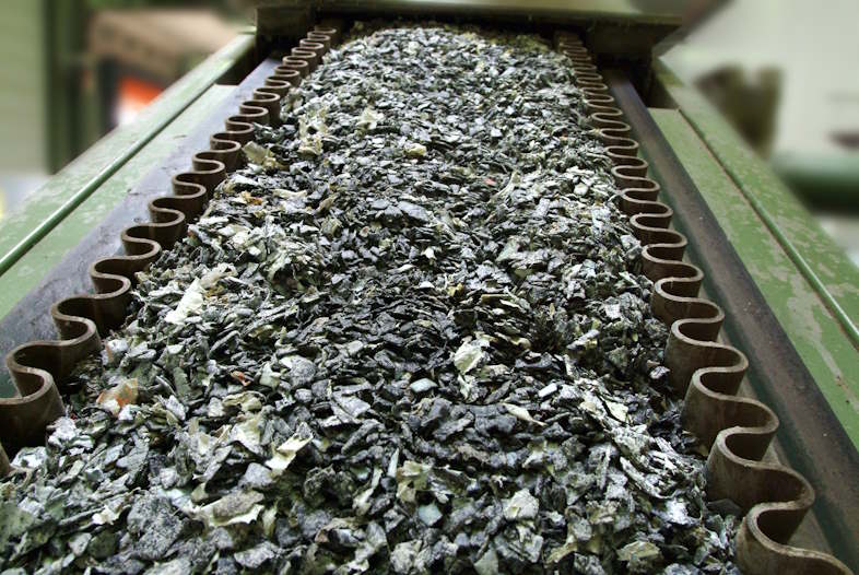 Tagpap med 75% genanvendt materiale 